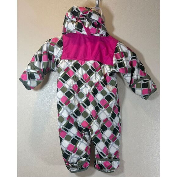 Columbia Baby Omni Tech Fleece Removable Lining Hooded Bunting Snowsuit 6 Months - Picture 3 of 8